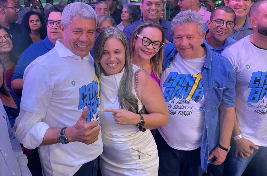  Jerônimo Rodrigues indica Rose Requião a pré-candidata a prefeita em Dias d’Avila