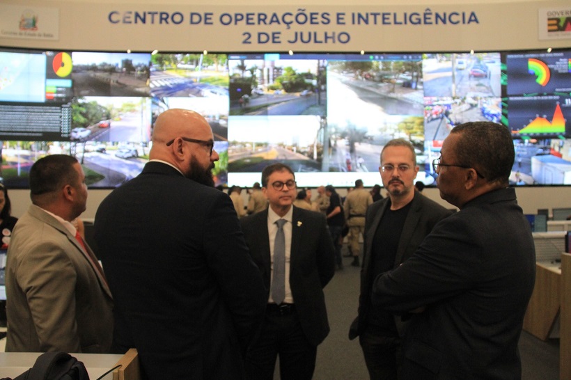  Reconhecimento Facial e tecnologias empregadas pela SSP no enfrentamento à criminalidade são apresentados a comitiva da PF