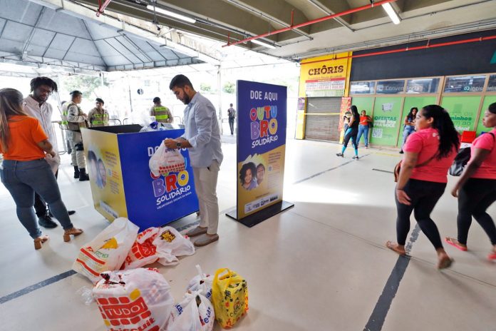  Bahia e Vitória se unem às Voluntárias Sociais na campanha Outubro Solidário