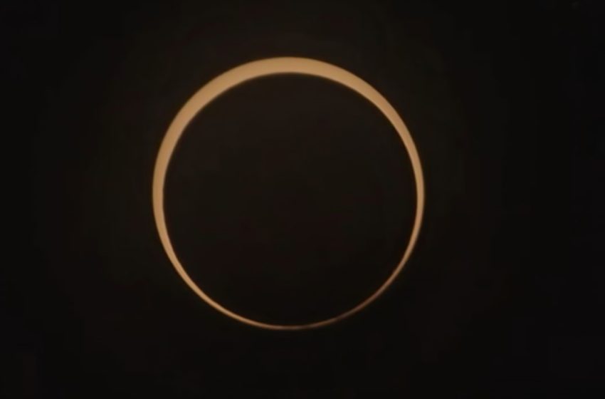  Eclipse anular do Sol é observado no Norte e Nordeste do Brasil