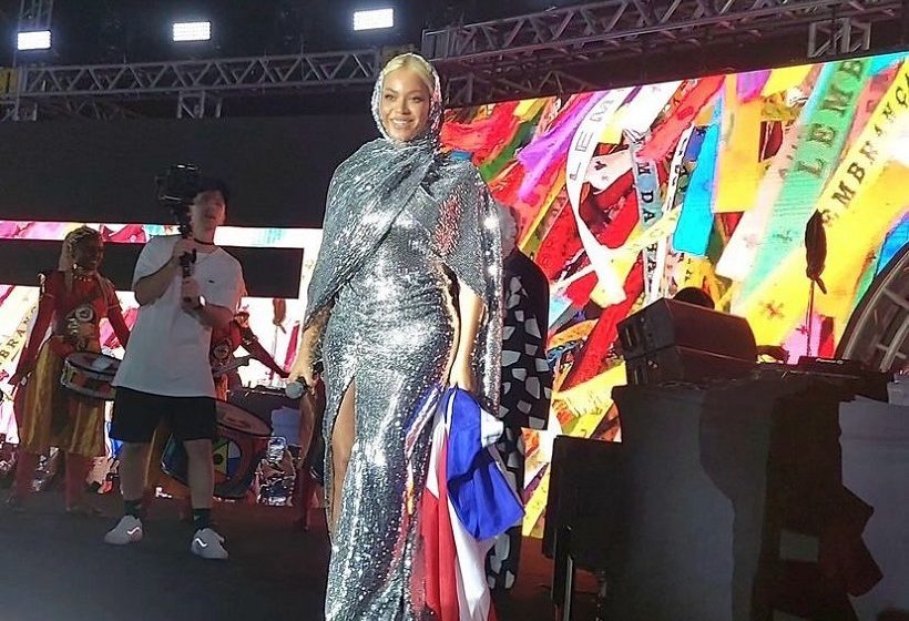  Beyoncé se apresenta no evento Club Renaissance, em Salvador