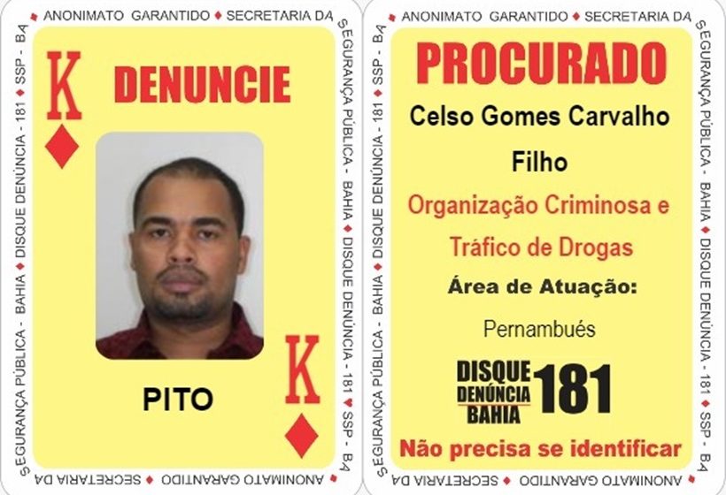  Rei de Ouros do Baralho do Crime é preso pela Polícia Civil