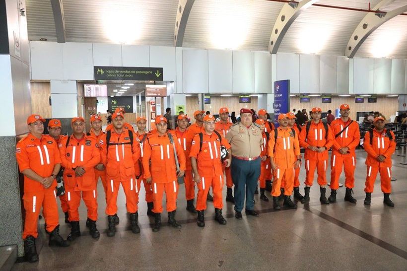  Corpo de Bombeiros da Bahia envia 22 agentes para o Rio Grande do Sul