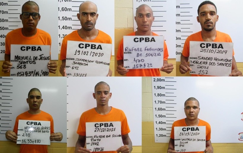  Sete detentos fogem de presídio em cidade do oeste da Bahia