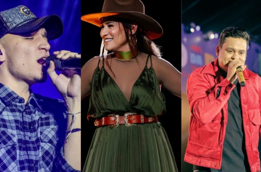  João Gomes, Simone Mendes e Tiago Aquino são algumas das atrações do São João da RMS; confira as programações