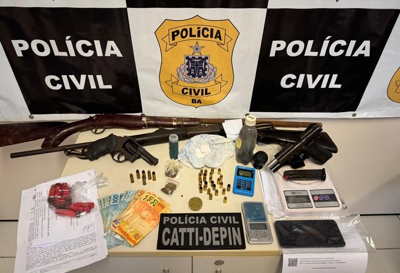  Operação em Feira de Santana prende três integrantes de grupo criminoso