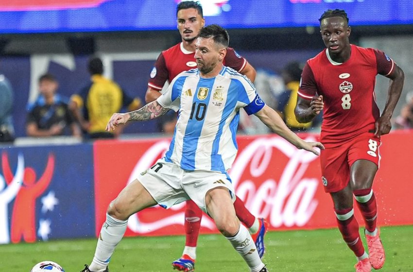  Argentina vence Canadá e vai à final da Copa América para tentar se isolar como maior campeã
