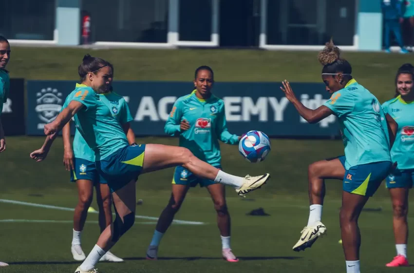  Seleção feminina entra em reta final de preparação para Paris