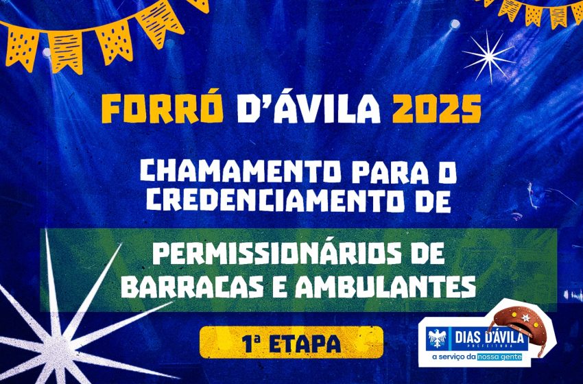  Forró d’Ávila 2025: Confira as regras e etapas para inscrição de permissionários