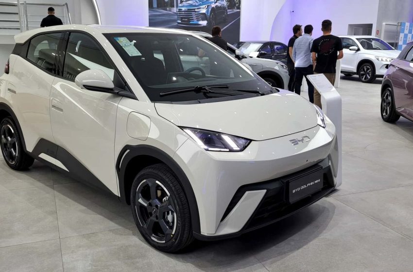  BYD terá produção do Dolphin Mini iniciada em Camaçari no mês de junho deste ano