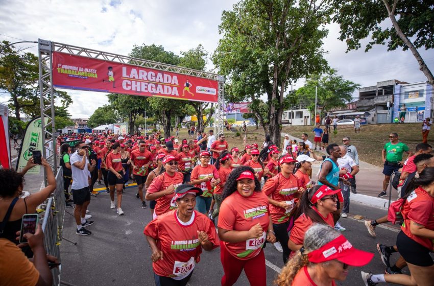  Corrida da Classe Trabalhadora celebra 1º de Maio com mil participantes nas ruas de Camaçari