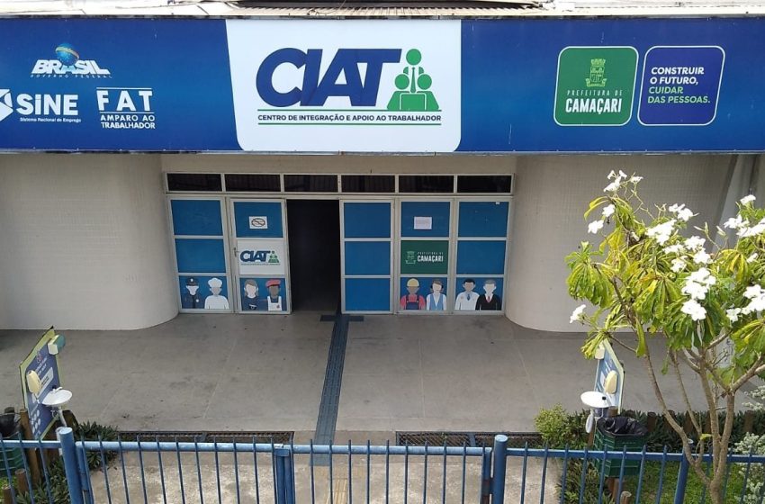  Ciat oferece novas oportunidades de emprego nesta semana em Camaçari