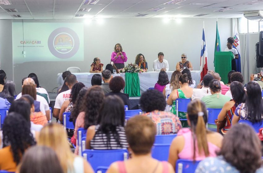  Semana Municipal de Enfermagem 2025 celebra e valoriza profissionais da rede pública de Camaçari