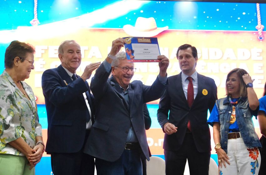  Camaçari é premiada com Selo de Transparência dos festejos juninos 2025