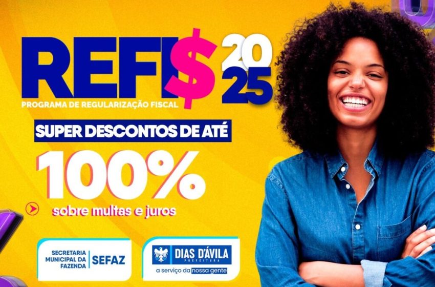  REFIS 2025 permite parcelamento em até 48 vezes e segue até 15 de janeiro